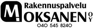 Rakennuspalvelu M. Oksanen -logo
